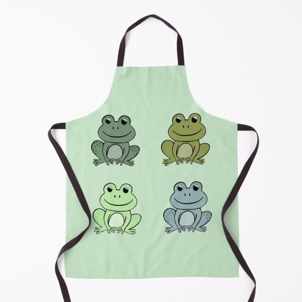 Item preview, Super Cute And Happy Colorful Green Frog Pattern designed and sold by Barolina.