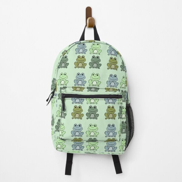 Item preview, Super Cute And Happy Colorful Green Frog Pattern designed and sold by Barolina.