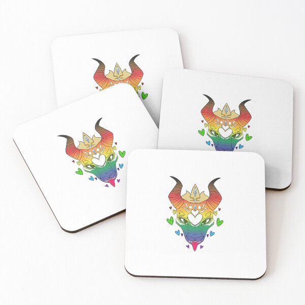 Item preview, Lgbtq+ Pride Dragon designed and sold by Sunken Seas.
