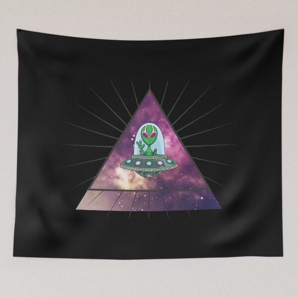 Item preview, Triangle Alien | Smart Successful Stoner | We Are The Universe designed and sold by AlfaEcho.