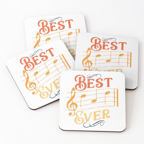 Item preview, Best Dad Ever Music Notes – Father Day Gift Idea For Best Father designed and sold by Re Ka.
