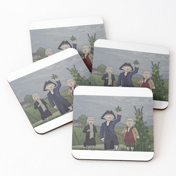 Item preview, Southpark Weed 420 USA founding fathers designed and sold by Retrolendo.