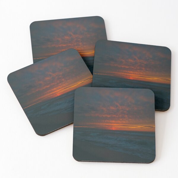 Item preview, Dark Orange Clouds Sunset designed and sold by thegraypocket.