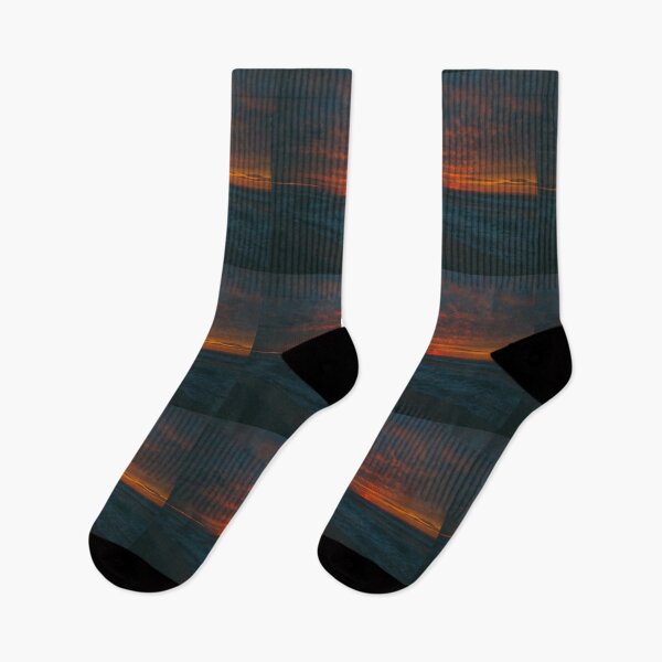 Item preview, Dark Orange Clouds Sunset designed and sold by thegraypocket.