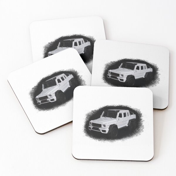 Item preview, White offroad wagon car designed and sold by Design your dreams.