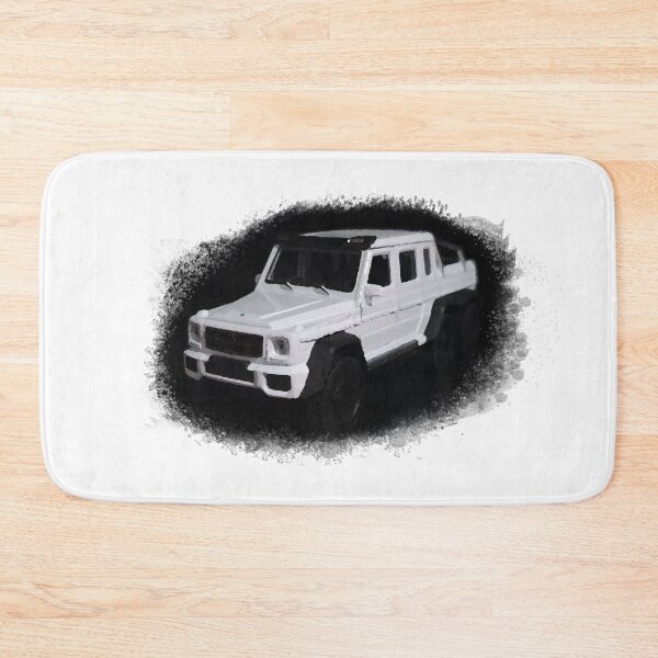 Item preview, White offroad wagon car designed and sold by Design your dreams.