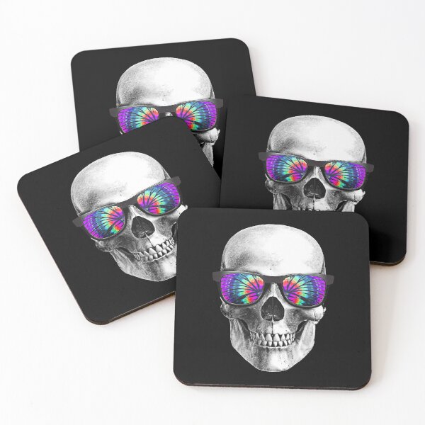 Item preview, Psychedelic Skull designed and sold by designdroplet.