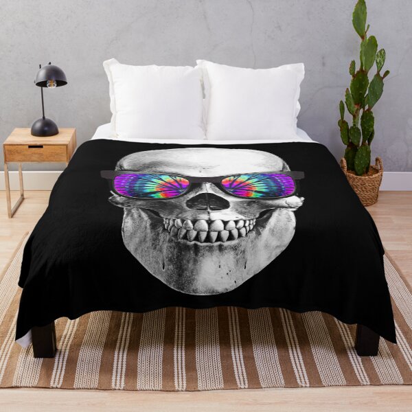 Item preview, Psychedelic Skull designed and sold by designdroplet.