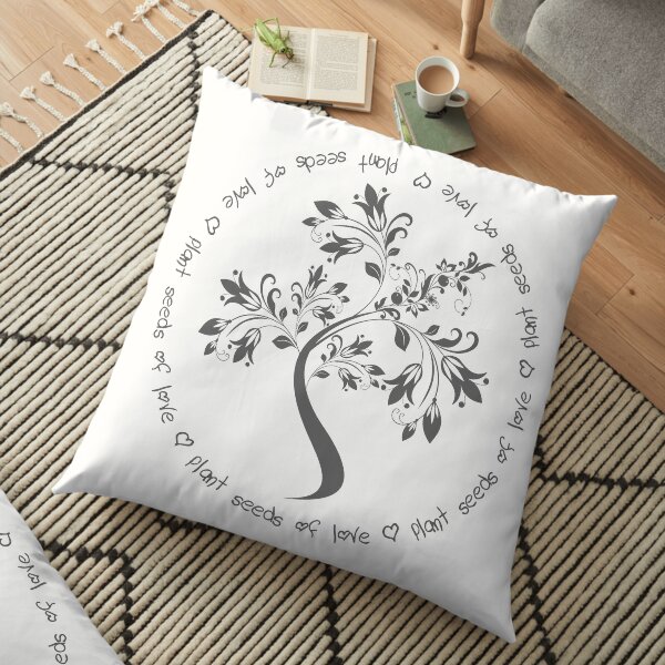 Seeds of LOVE Floor Pillow
