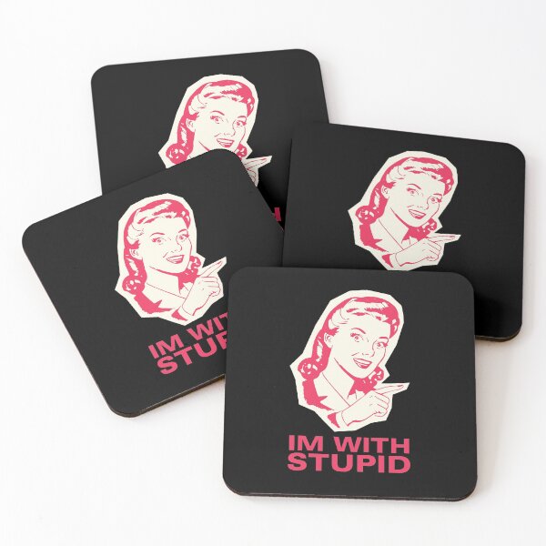 Item preview, Im With Stupid designed and sold by crazycollective.