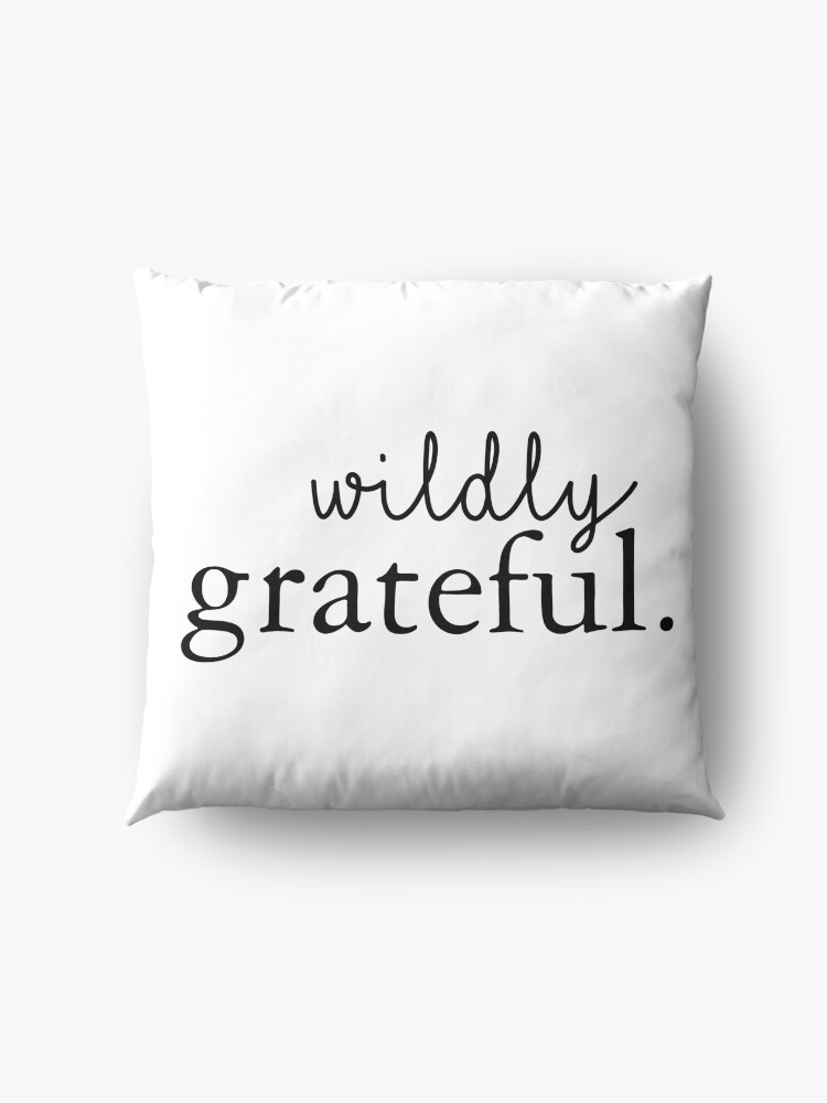 Alternate view of Wildly Grateful Floor Pillow