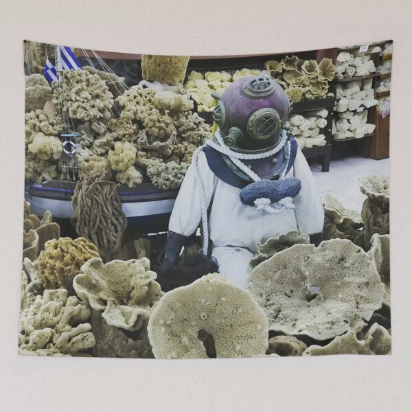 Item preview, Sponge Diver in Kalymnos island designed and sold by GRKiT.
