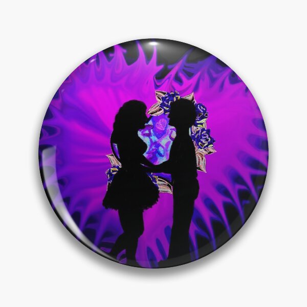 Item preview, Purple love and kiss designed and sold by DCSMKreativ.