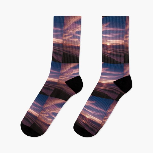 Item preview, Lovely and Calm Beach Clouds Sunset designed and sold by thegraypocket.