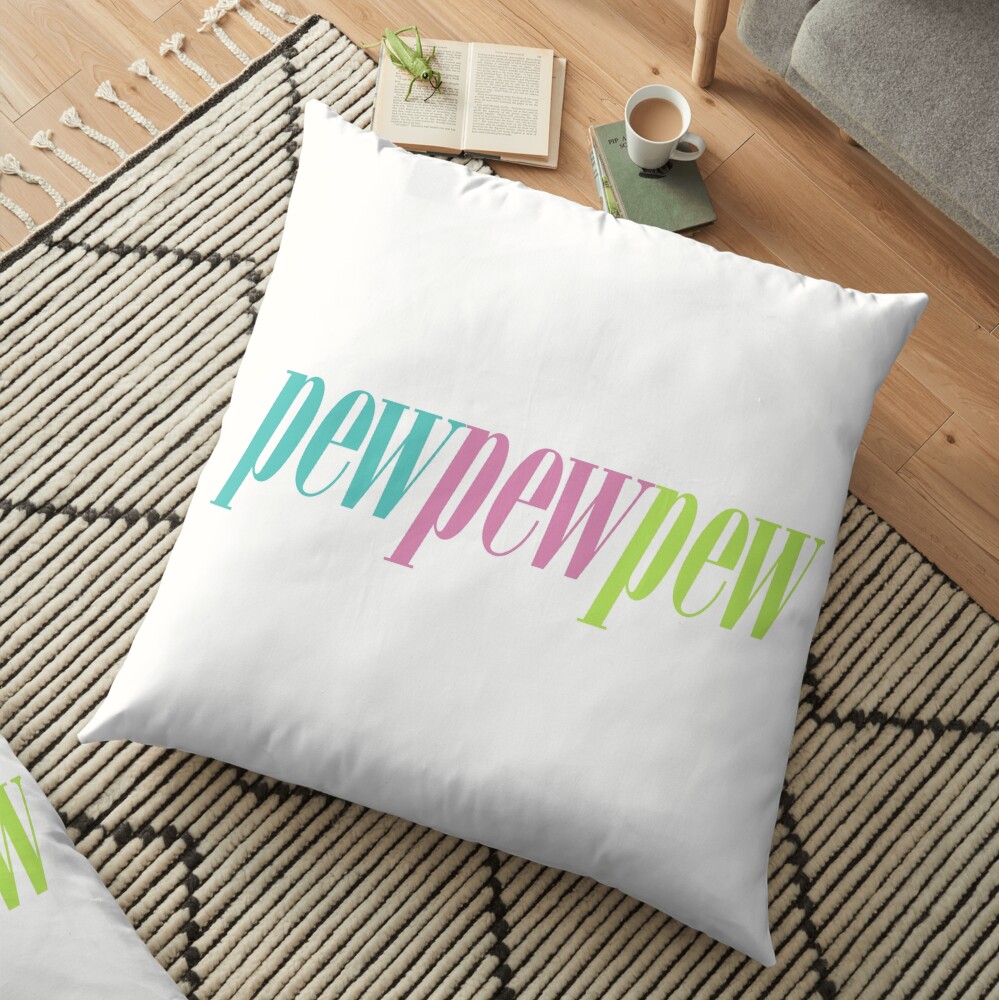PewPewPew Floor Pillow