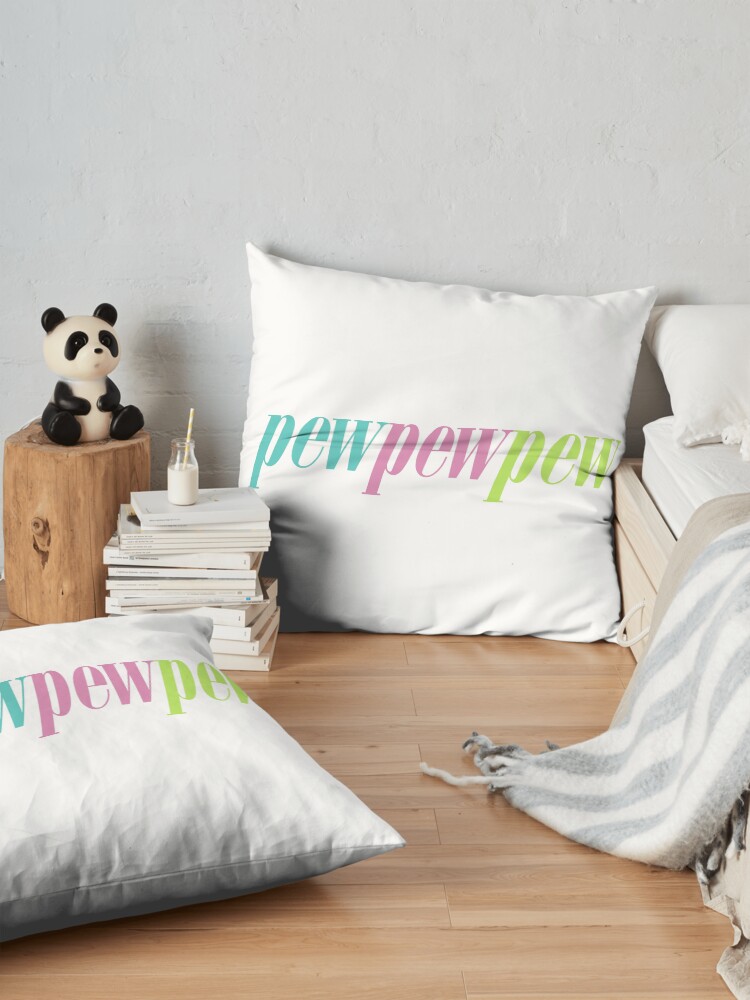 Alternate view of PewPewPew Floor Pillow