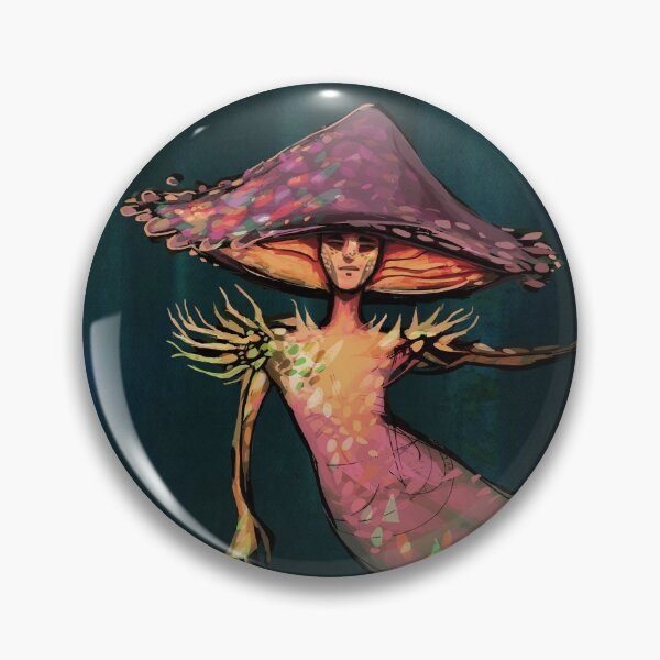 Item preview, Magical Mushroom growing from a Tree designed and sold by Natalie Viola .