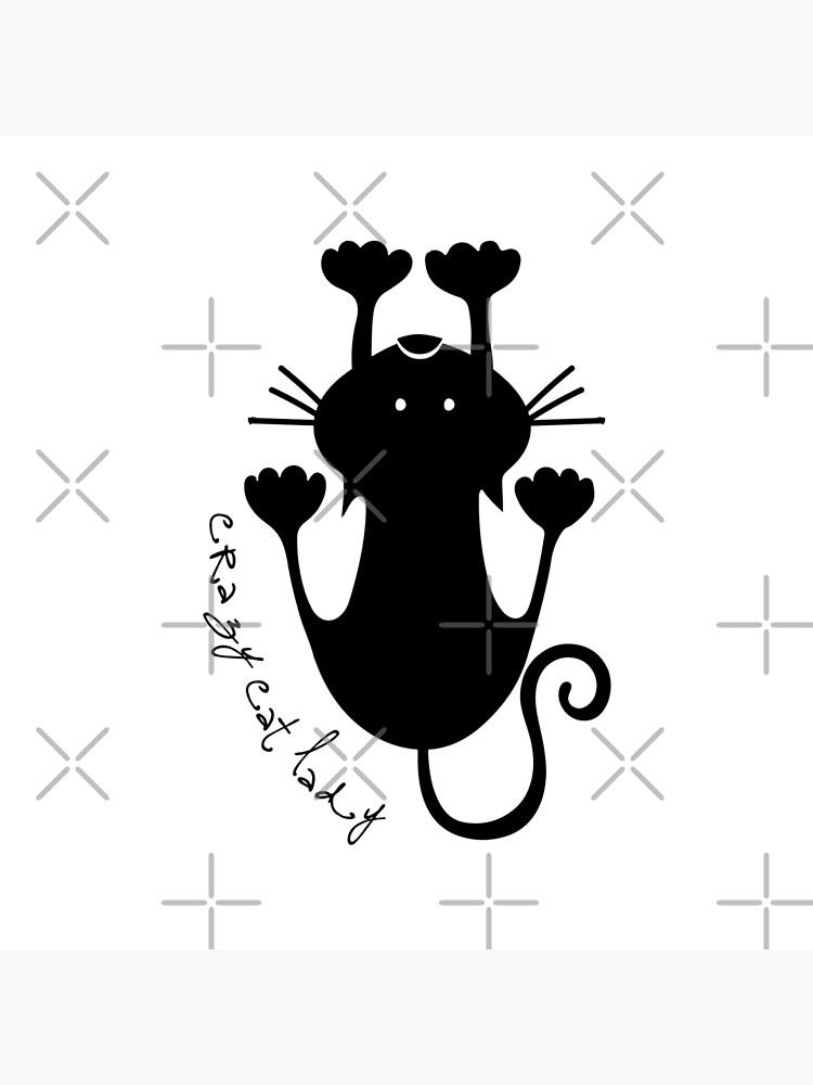 Crazy Cat Lady by MyMadMerch