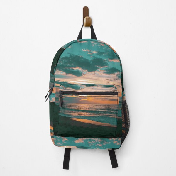 Item preview, Teal Dusk Beach Sunset designed and sold by thegraypocket.