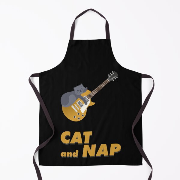Item preview, Relaxed Cat on Rock Guitar | British Shorthair | Catnap designed and sold by Fluffy-Vectors.