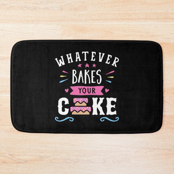 Item preview, Whatever Bakes Your Cake Typography designed and sold by Brogress Project.