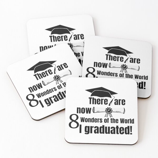 Item preview, There are now 8 Wonders of the World I graduated! designed and sold by Anna  Huijgen.