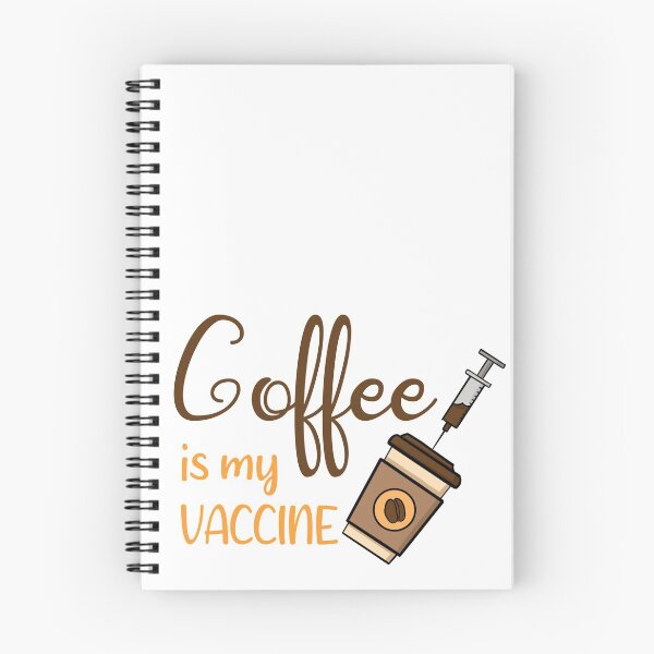 Item preview, Coffee is my VACCINE  designed and sold by BunNcurry.