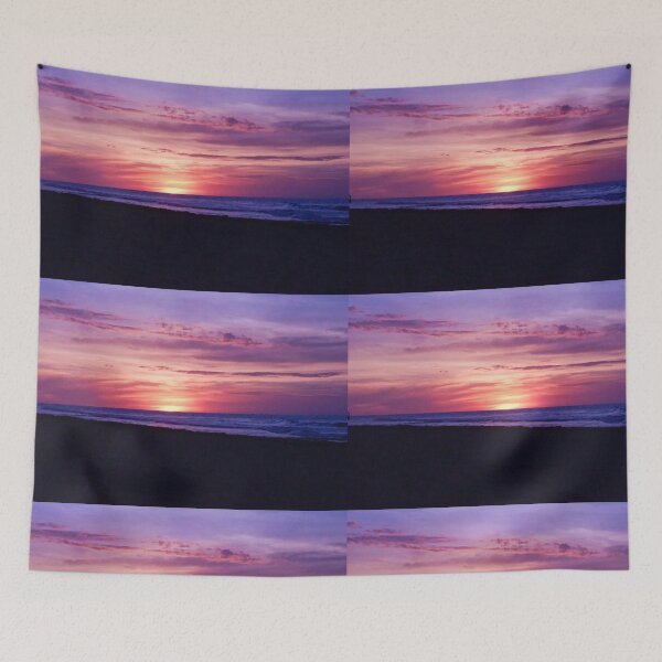 Item preview, Purple Skies Beach Sunset designed and sold by thegraypocket.