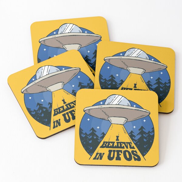 Item preview, I Believe In UFOs, Alien Spaceship Funny designed and sold by Singhe Design.
