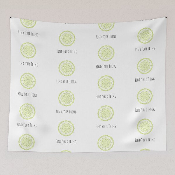 Item preview, Find Your Thing Green Mandala designed and sold by sophiedziovalas.