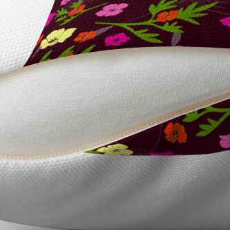 Alternate view of Wild Garden Floor Pillow