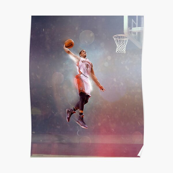 Poster Demar Derozan Redbubble