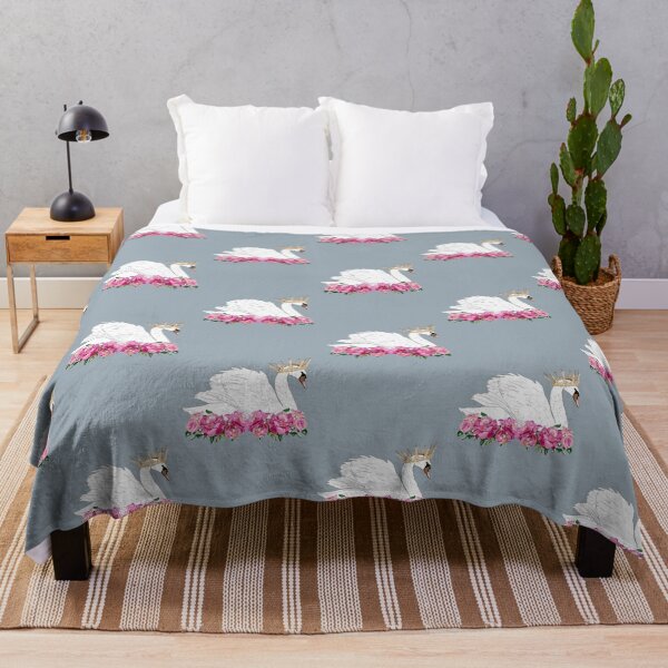 Item preview, Beautiful swan with Roses  designed and sold by Leatextileart.