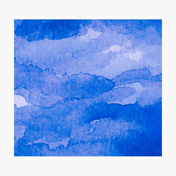 Item preview, watercolor colorful Blue Color designed and sold by Jeanne626.