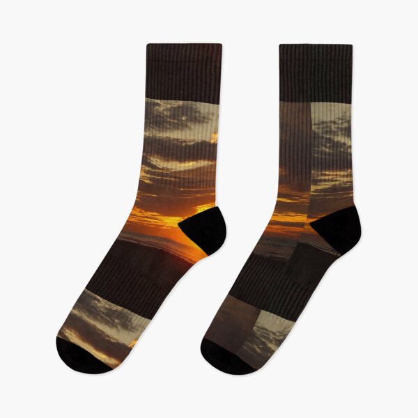Item preview, Orange Golden Hour Sunset at the Beach designed and sold by thegraypocket.