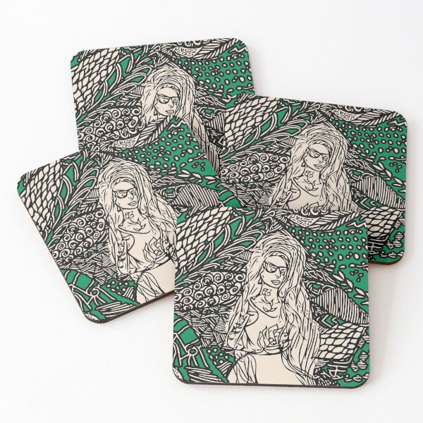 Item preview, Woman & Leaves #5 designed and sold by Kettukas.
