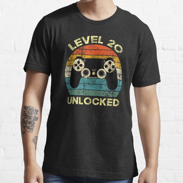 Level 20 Unlocked Birhday Gift/ turning 20 Essential T-Shirt
