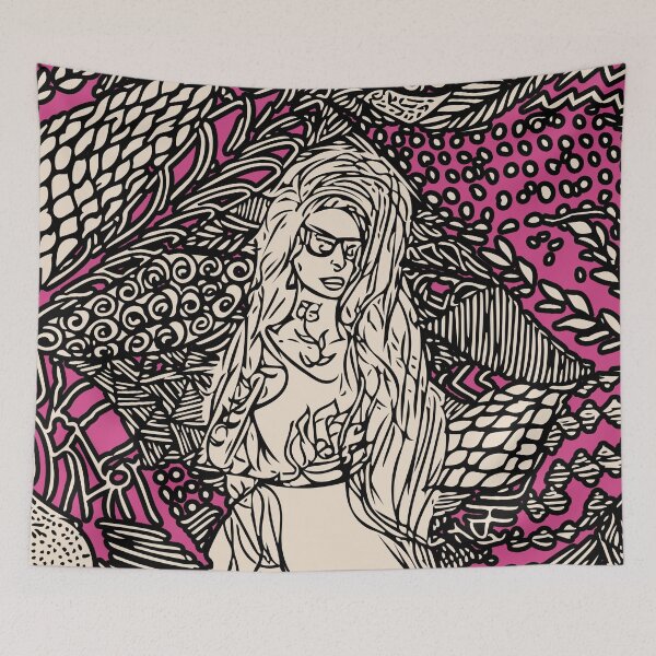 Item preview, Woman & Leaves #6 designed and sold by Kettukas.