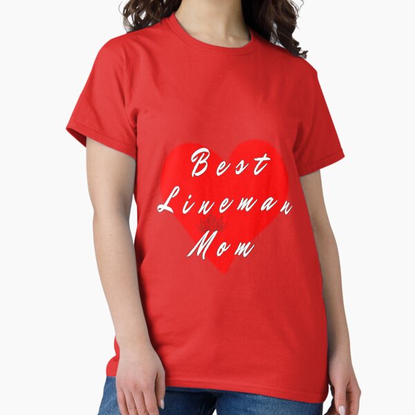 Item preview, BEST LINEMAN MOM designed and sold by A-T-H.