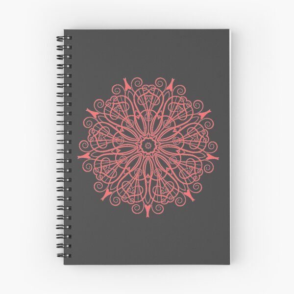 Item preview, Orange lace doily on dark gray designed and sold by Ninaeva.