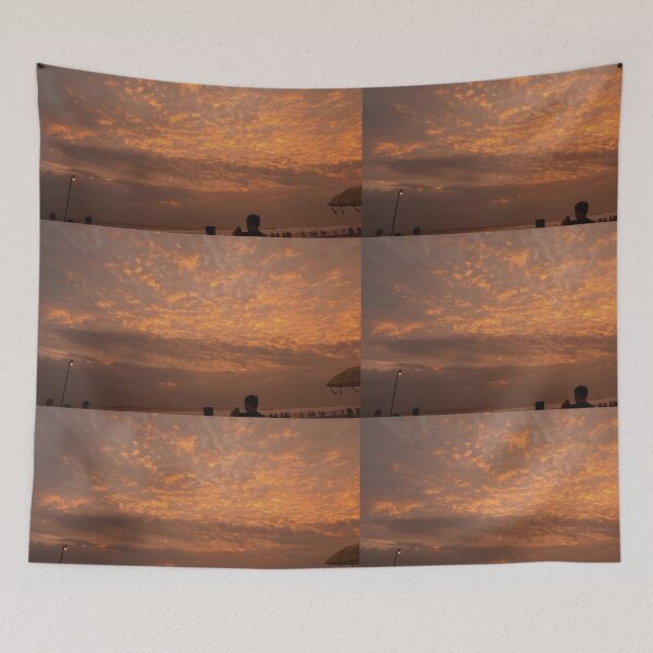Item preview, Golden Bali Pastel Beach Sunset designed and sold by thegraypocket.