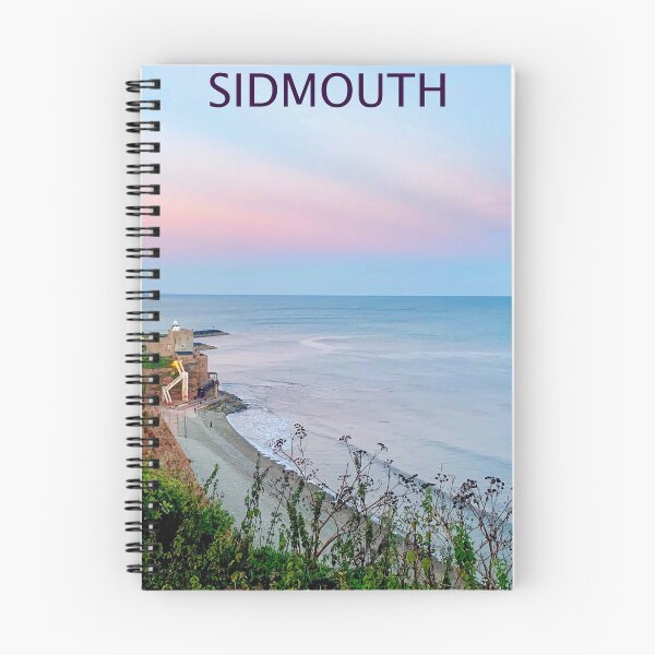 Item preview, SIDMOUTH view of jacobs ladder beach. designed and sold by solidair.
