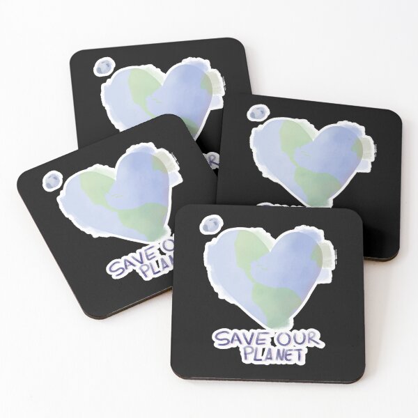 Item preview, Save our planet heart designed and sold by Tabsartz.