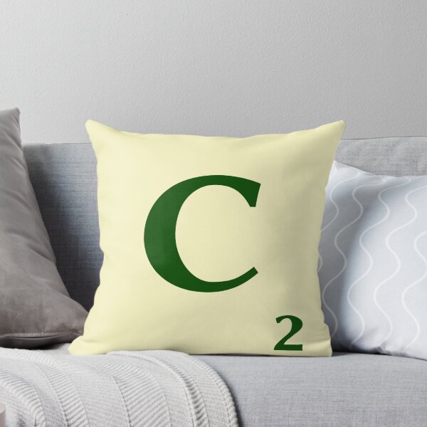 Item preview, 2-point Scrabble C Fitxa designed and sold by fgrdisseny.