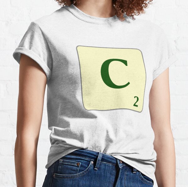2-point Scrabble C Fitxa Classic T-Shirt