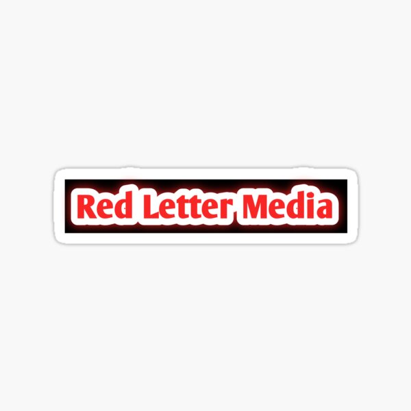 Red letter media Sticker