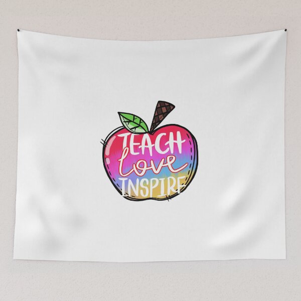 Item preview, teach love inspire apple designed and sold by JHShowcase.