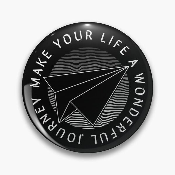 Item preview, Make Your Life A Wonderful Journey Paper Aeroplane designed and sold by darknessjeff86.