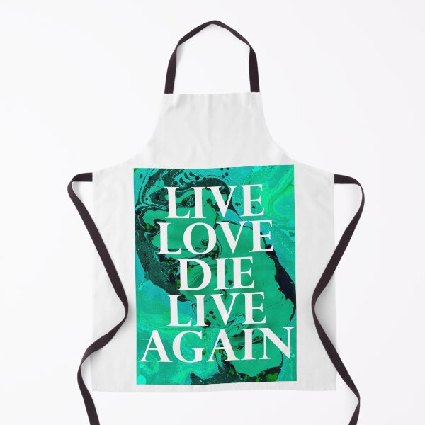 Item preview, live love die live again designed and sold by TrashPandainc.