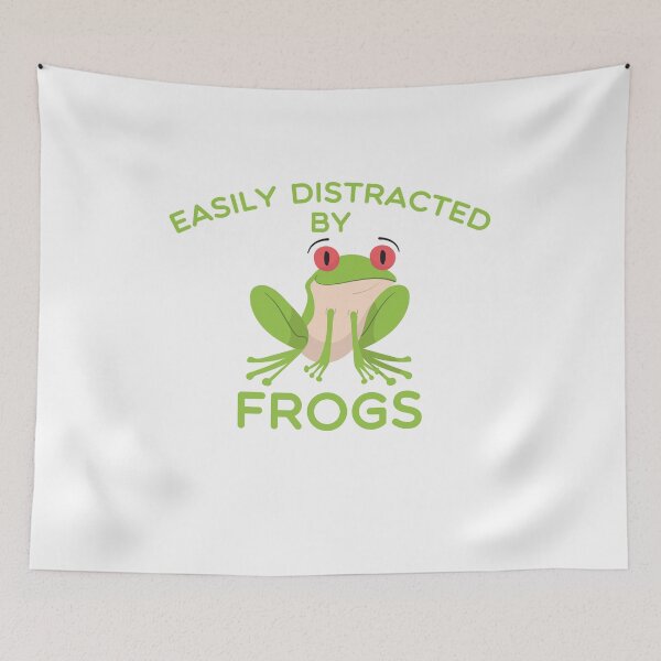 Item preview, Easily distracted By FROGS designed and sold by KElife.